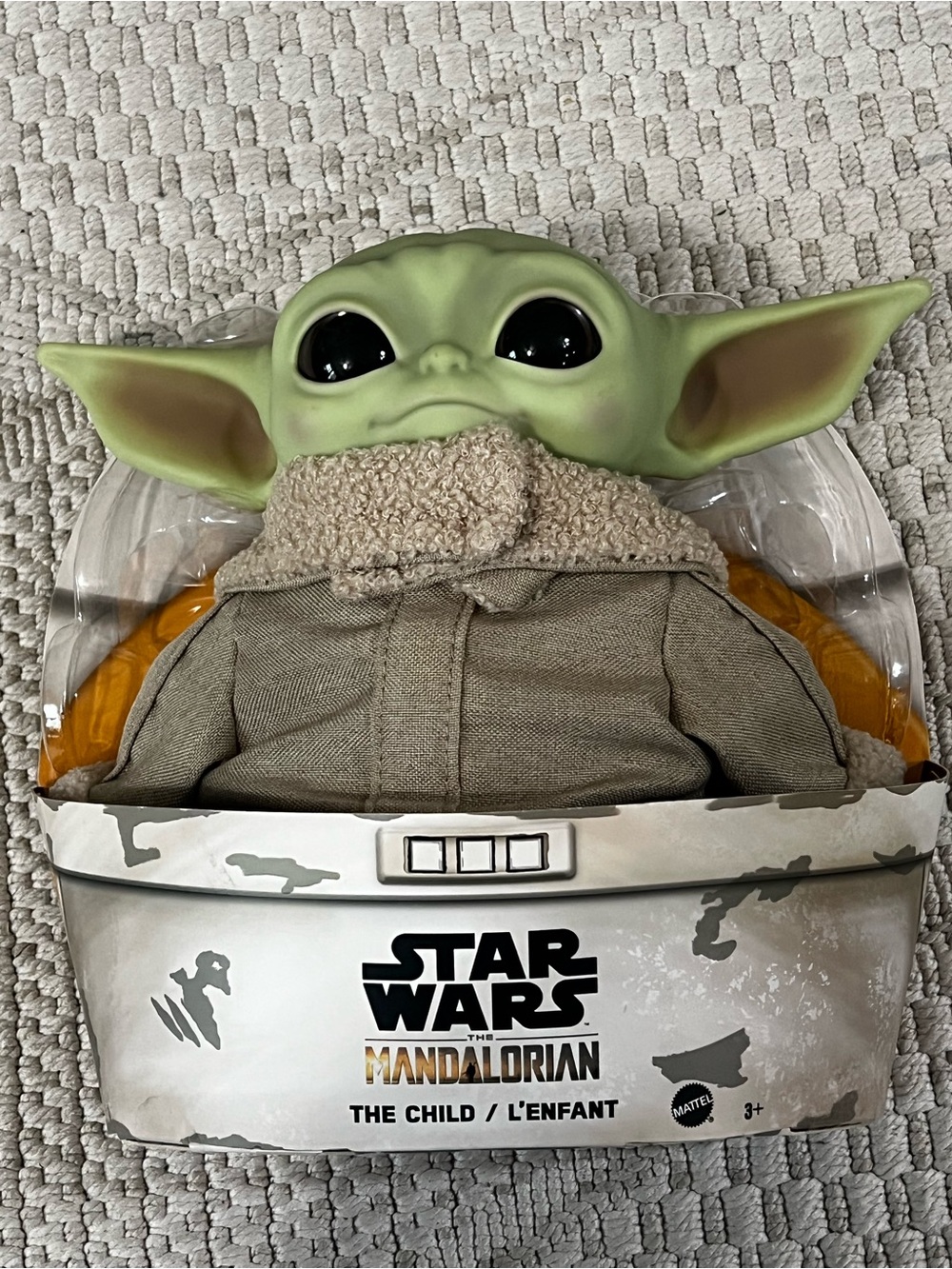 Mattel Star Wars The Mandalorian Baby Yoda Grogu 8” Plush NIB
